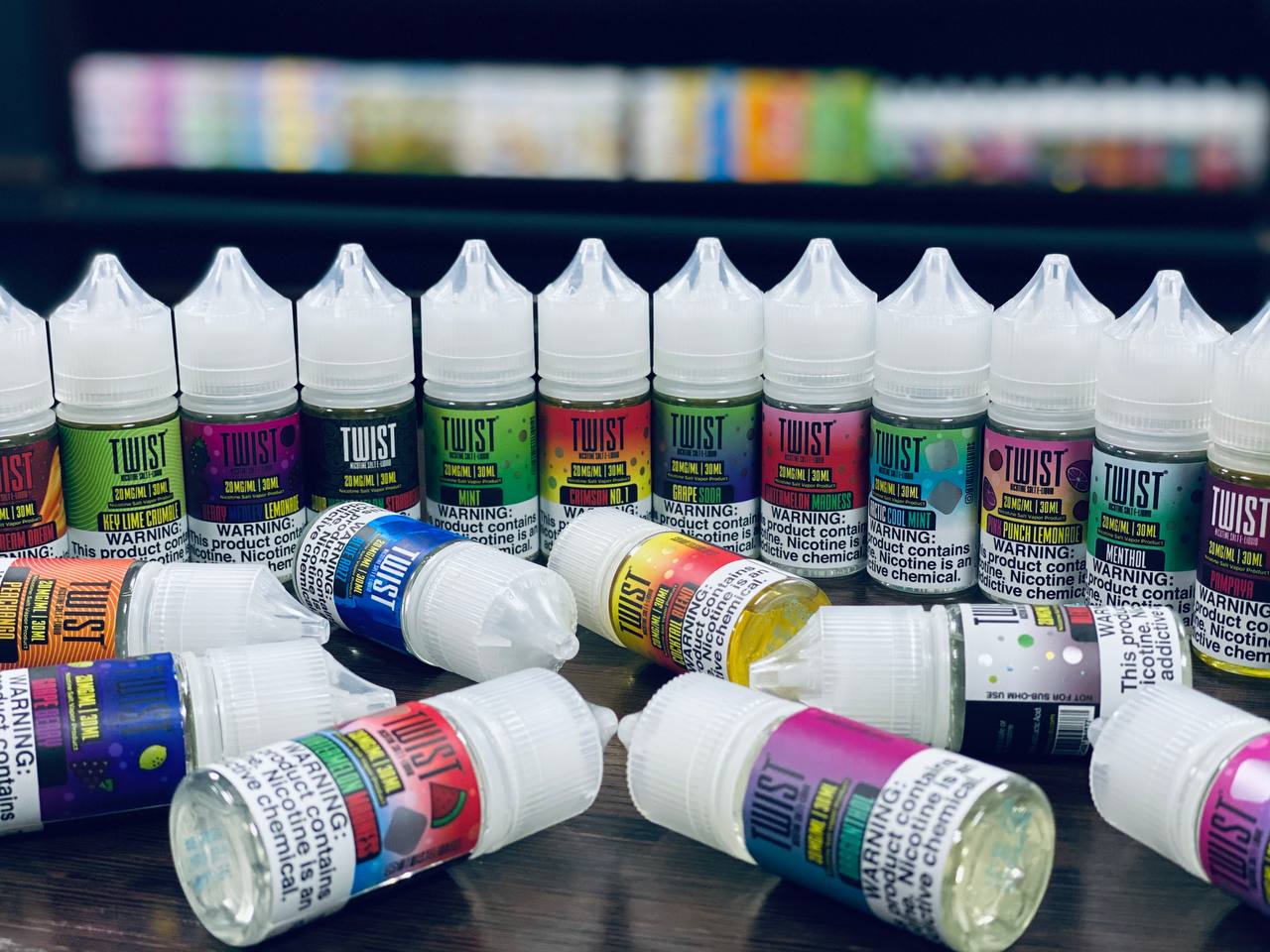 Линейка жидкостей Lemon Twist Salt Линейка жидкостей Lemon Twist Salt