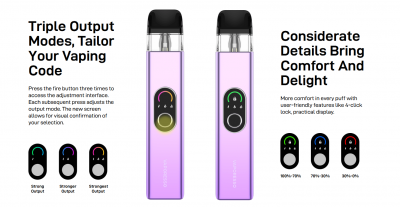 Vaporesso XROS 4 1000mAh KIT (Silver)