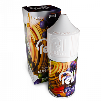Жидкость для ЭСДН RELL ULTIMA  "Grape Orange" 3мл 0мг.