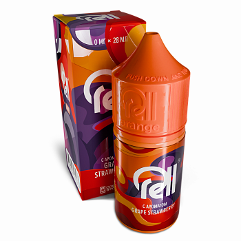 Жидкость для ЭСДН RELL ORANGE "Виноград Клубника" 28мл 0мг.