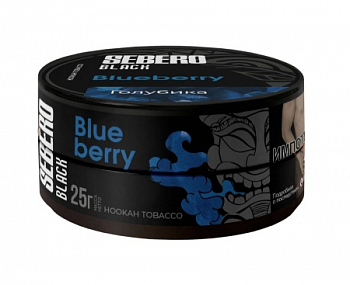 Табак Sebero Black, 25гр "Blueberry / Голубика"