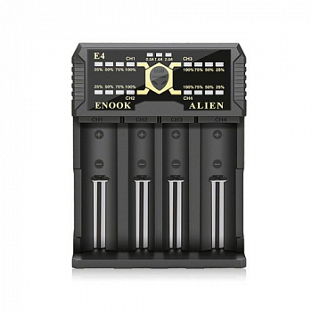 Enook Alien E4 Charger зарядное устройство (для 4х аккумуляторов)
