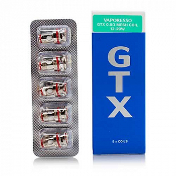 Испаритель Vaporesso GTX 0.8ohm Mesh 1шт/5уп