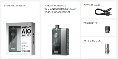 Smoant Knight AIO 90W (Misty Gray)