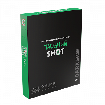 Табак Darkside Shot, 30гр "Таежный / Лемонграсс, фейхоа, эвкалипт"