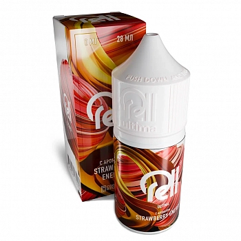 Ар RELL ULTIMA "Strawberry Energy - Клубничный энергетик" 28-0