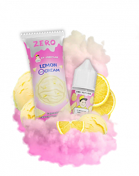 Жидкость для ЭСДН CandyMan SALT "Lemon Ice Cream / Лимонное мороженое" 10мл 15мг.