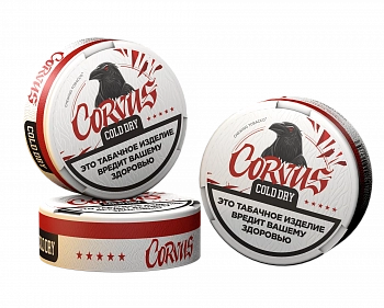 Жевательный табак CORVUS Strong "Cold Dry" 11г