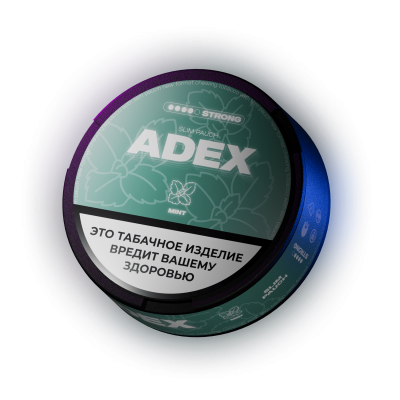 Жевательный табак ADEX SLIM STRONG "Mint"